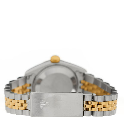 Rolex Stainless Steel 18K Yellow Gold Diamond 26mm Oyster Perpetual Datejust Watch Champagne 69173 3 of 5