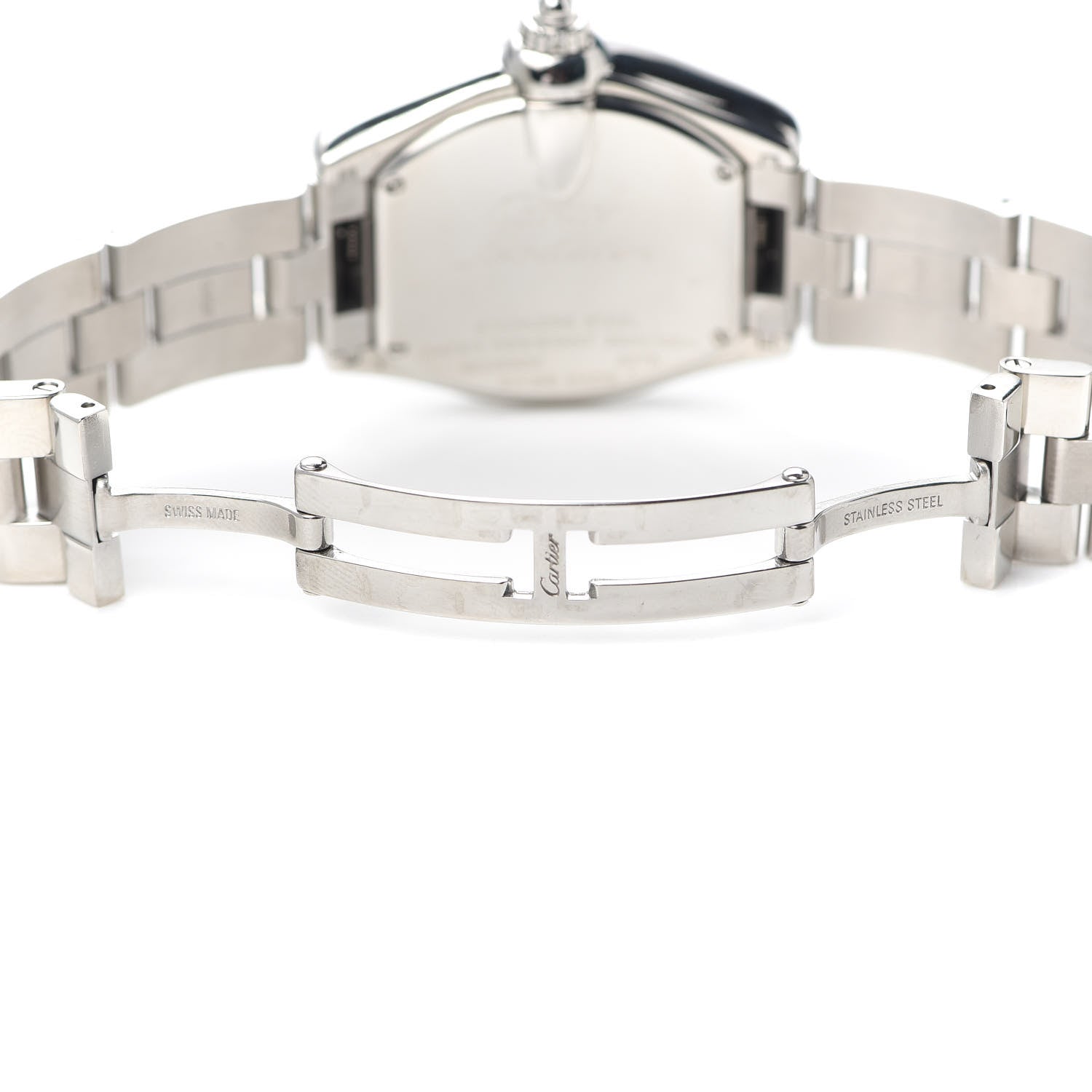 Cartier Stainless Steel 31mm Roadster Quartz Watch Pink 5 of 5