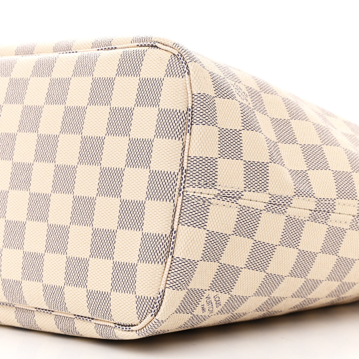 Damier Azur Neo Neverfull MM Rose Ballerine