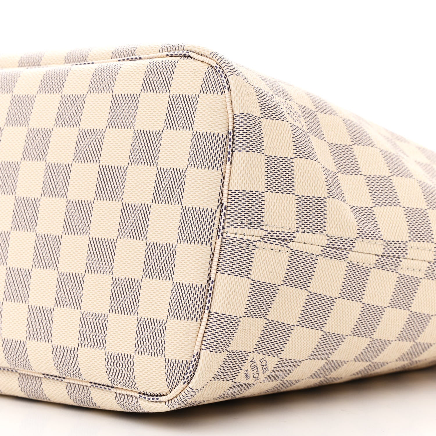 Louis Vuitton Damier Azur Neo Neverfull MM Rose Ballerine 9 of 9