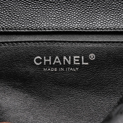 Chanel Caviar Quilted Clutch With Chain Flap Black 7 of 7