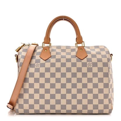 Louis Vuitton Damier Azur Speedy Bandouliere 30 1 of 12
