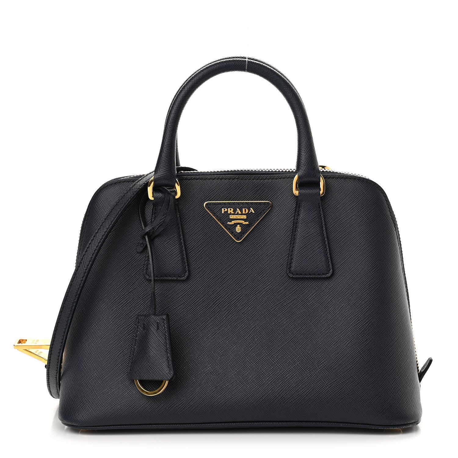 Prada Saffiano Lux Small Promenade Tote Baltico 1 of 12