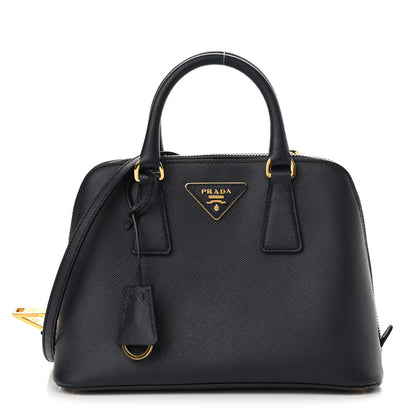Prada Saffiano Lux Small Promenade Tote Baltico 1 of 12