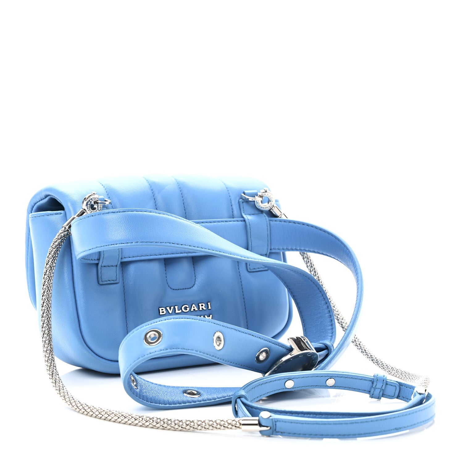AMBUSH x BVLGARI ベルトバッグ 青 新品未使用 Bulgari X AMBUSH Nappa Serpenti Crossbody Bag Blue 1840700