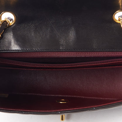 Chanel Lambskin Quilted Small Single Flap Black 6 of 9