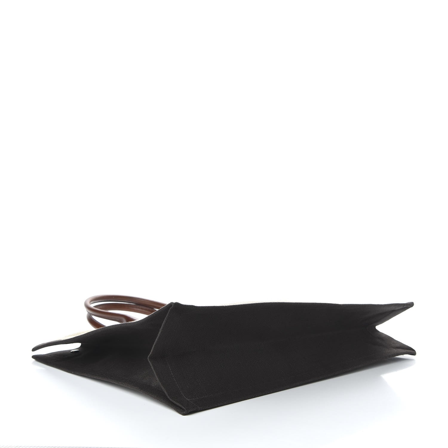 Saint Laurent Linen Calfskin Rive Gauche Tote Natural 4 of 12