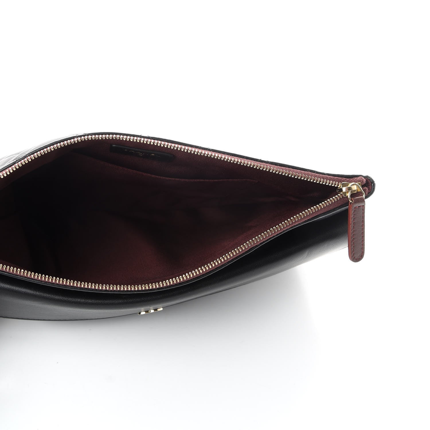 Chanel Lambskin Quilted Medium Flap Cosmetic Case Black 5 of 7