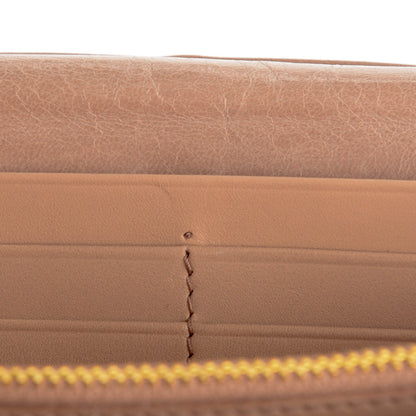 Prada Vitello Shine Continental Flap Wallet Cipria 7 of 8