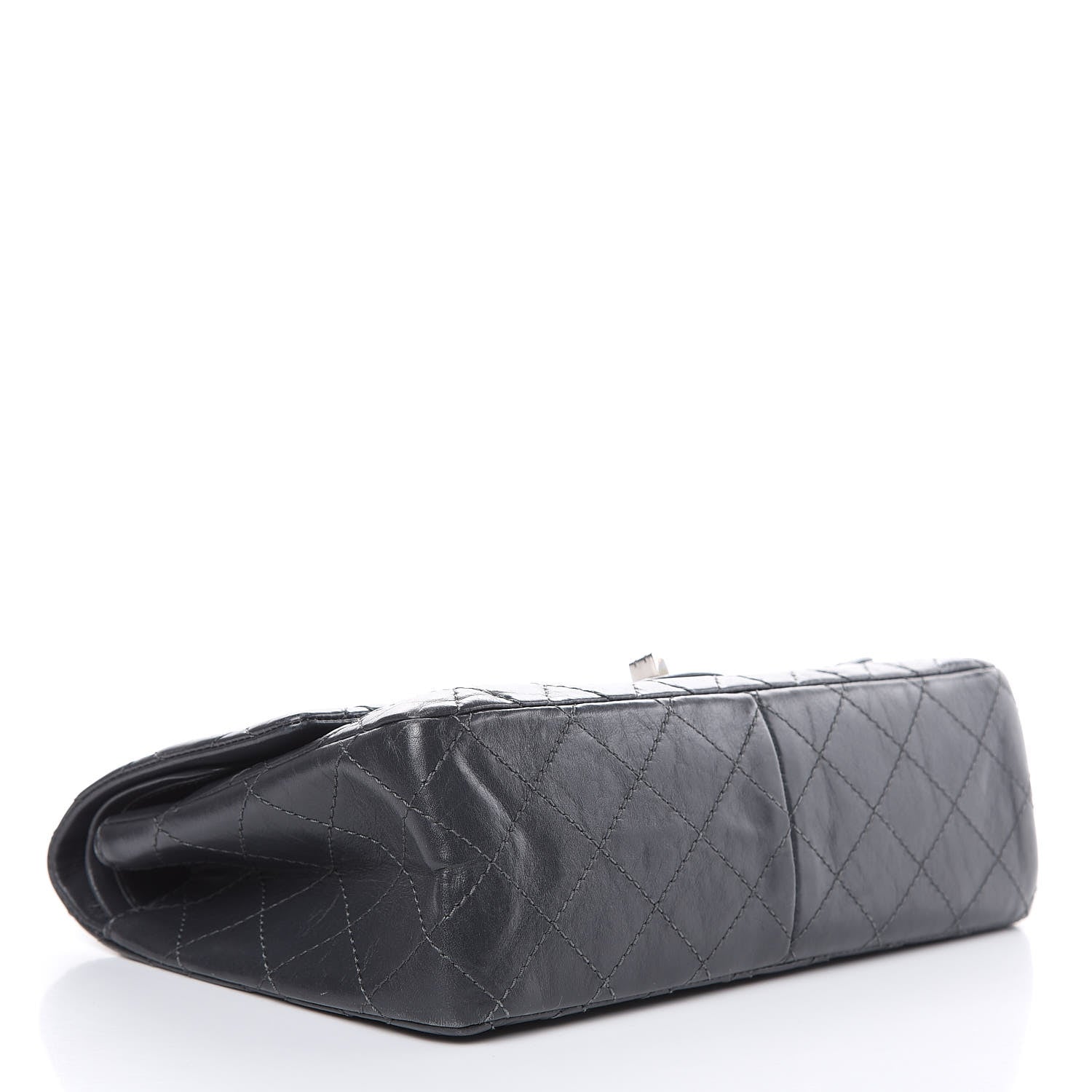 Chanel Aged Calfskin Quilted 2.55 Reissue 226 Flap Grey 4 of 14