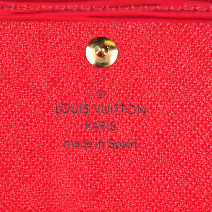 Louis Vuitton Epi Porte-Monnaie Credit Wallet Castillan Red 5 of 7