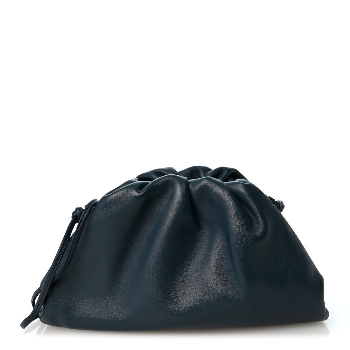 Butter Calfskin The Mini Pouch Deep Blue