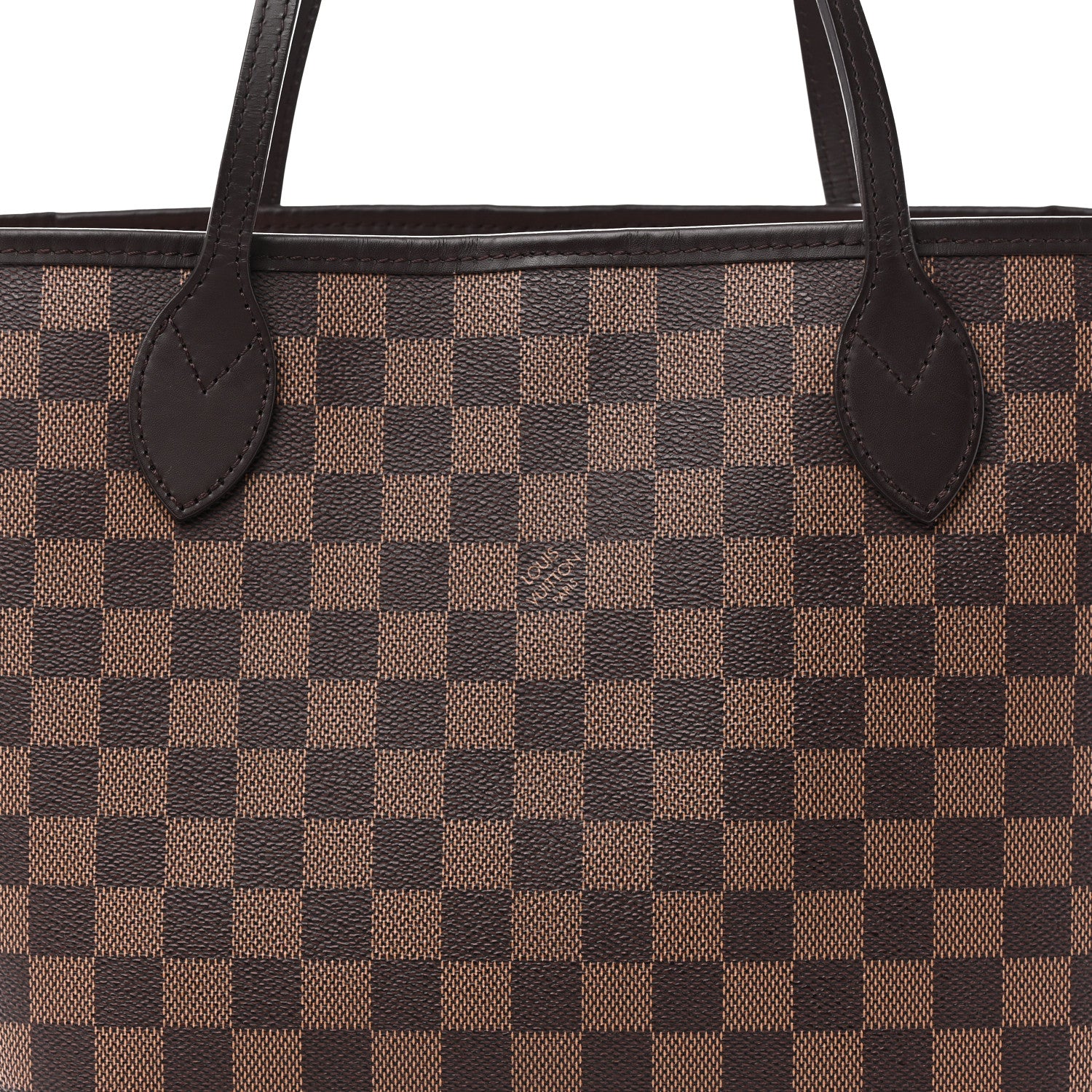 Louis Vuitton Damier Ebene Neo Neverfull MM Rose Ballerine 7 of 10