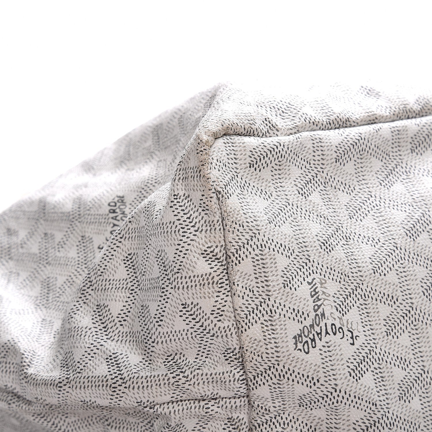 Goyard Goyardine Saint Louis GM White 10 of 14