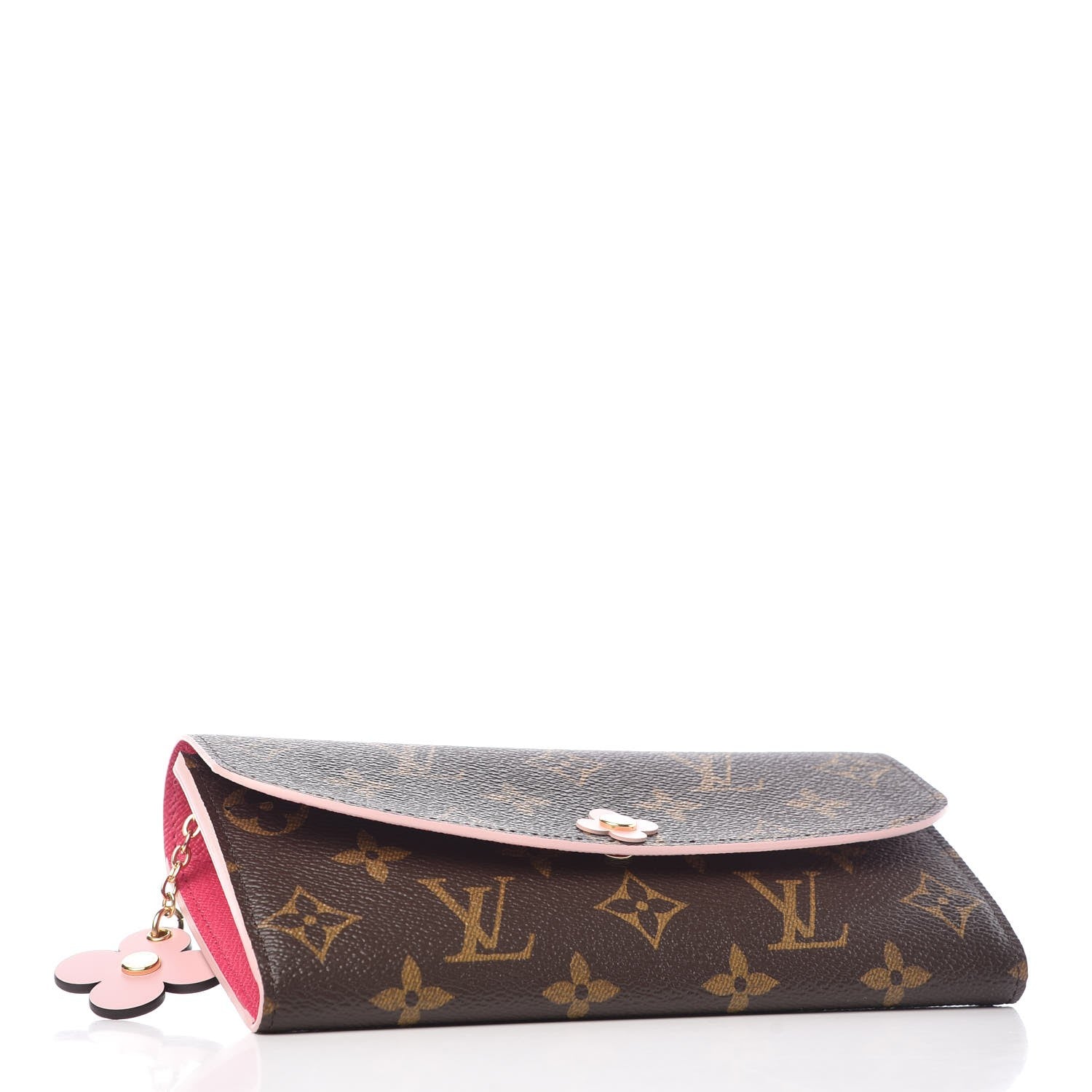 Louis Vuitton Monogram Bloom Flower Emilie Wallet 4 of 7