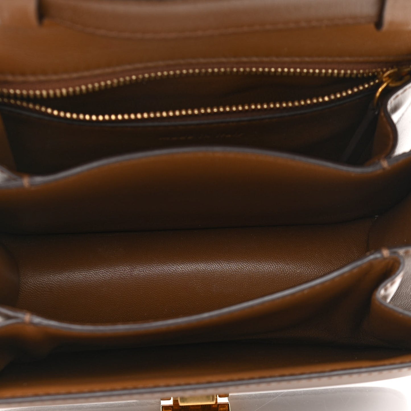 Box Calfskin Small Classic Box Flap Bag Camel