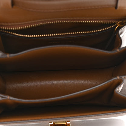 Celine Box Calfskin Small Classic Box Flap Bag Camel 2 of 15