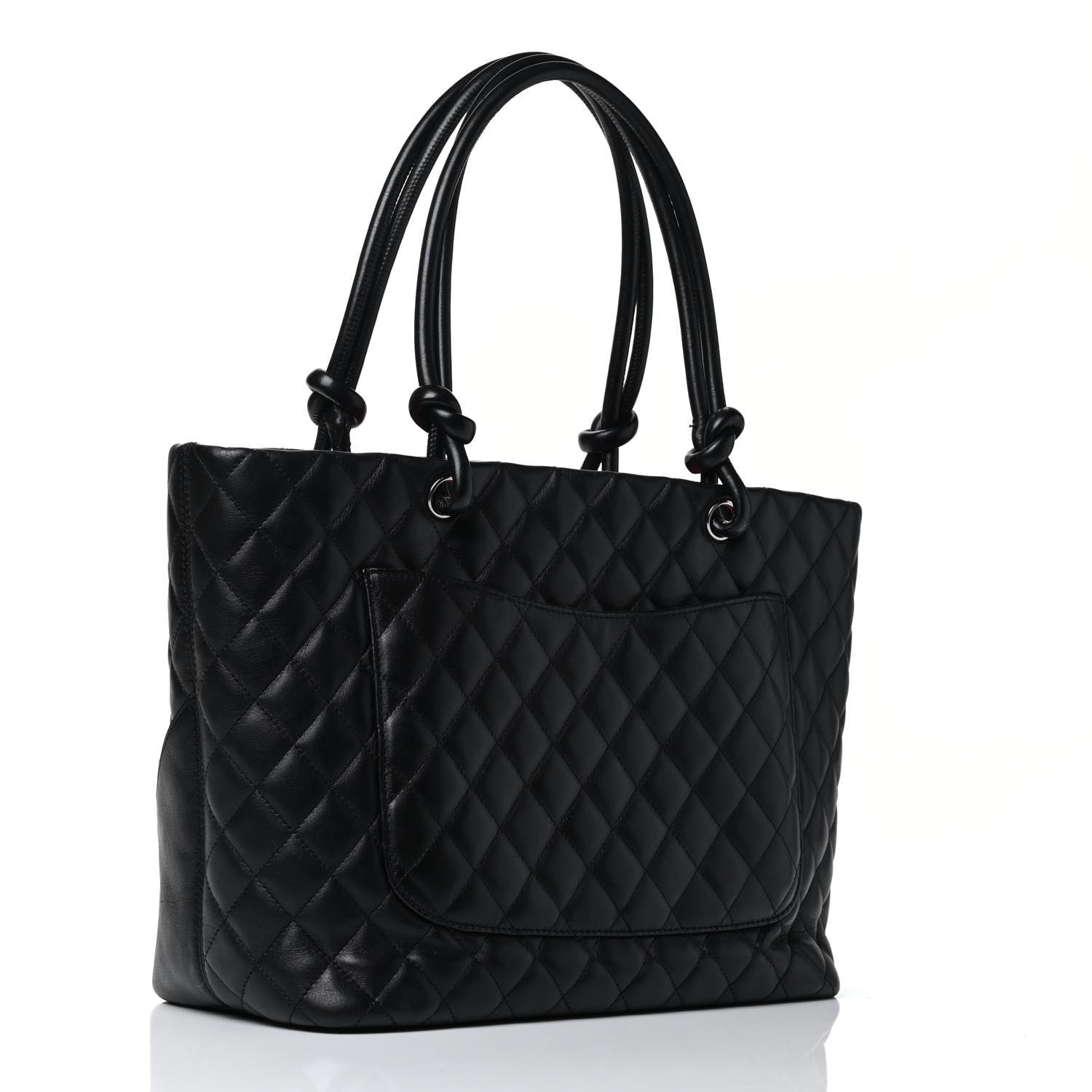 Chanel Calfskin Quilted Large Cambon Tote Black 2 of 4