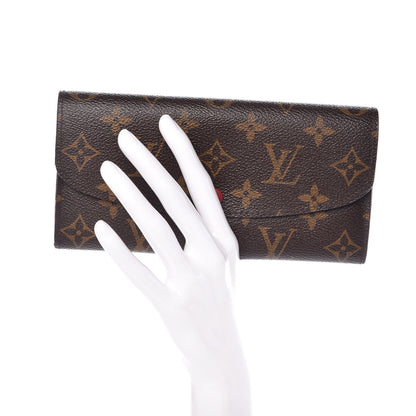 Louis Vuitton Monogram Emilie Wallet Red 2 of 8