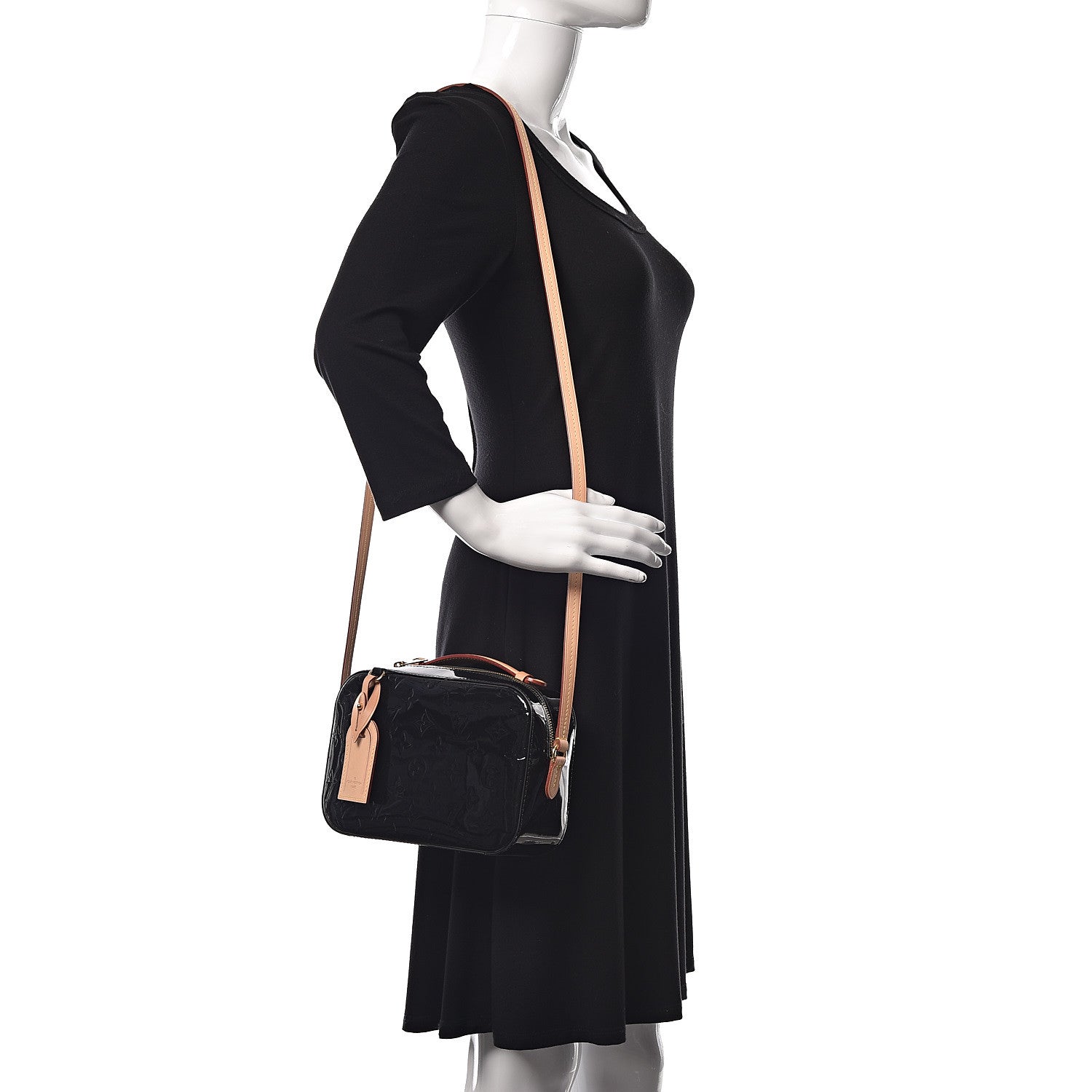 Louis Vuitton Vernis Santa Monica Black 2 of 9