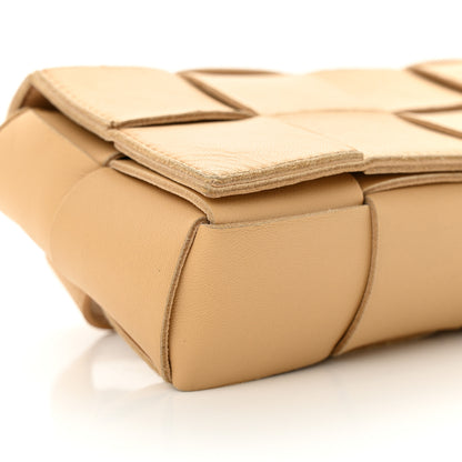 Bottega Veneta Nappa Maxi Intreccio The Belt Cassette Bag Almond 9 of 13
