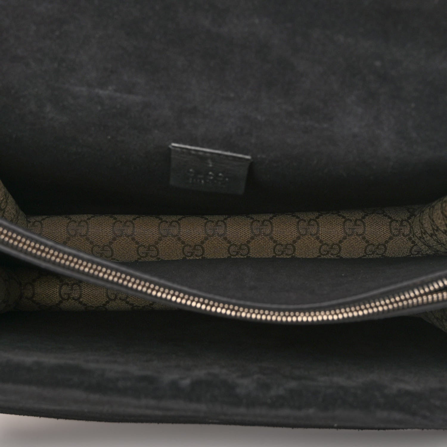 Gucci GG Supreme Monogram Medium Dionysus Shoulder Bag Black 5 of 11