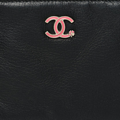 Chanel Goatskin Cosmetic Pouch Black 8 of 8