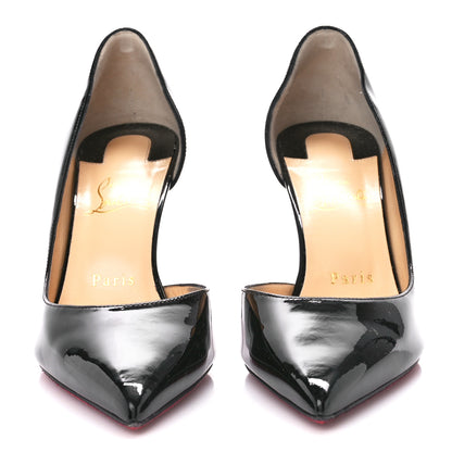 Christian Louboutin Patent Iriza 85 Pumps 38 Black 2 of 9