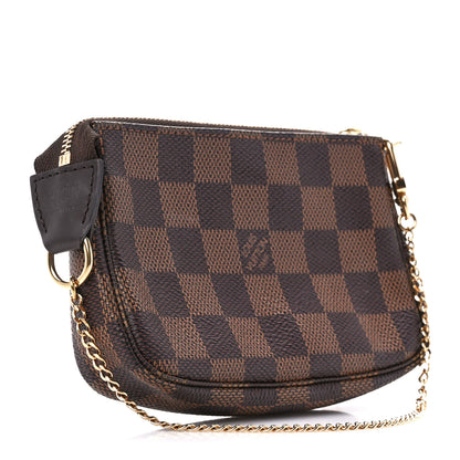Louis Vuitton Damier Ebene Mini Pochette Accessories 3 of 10