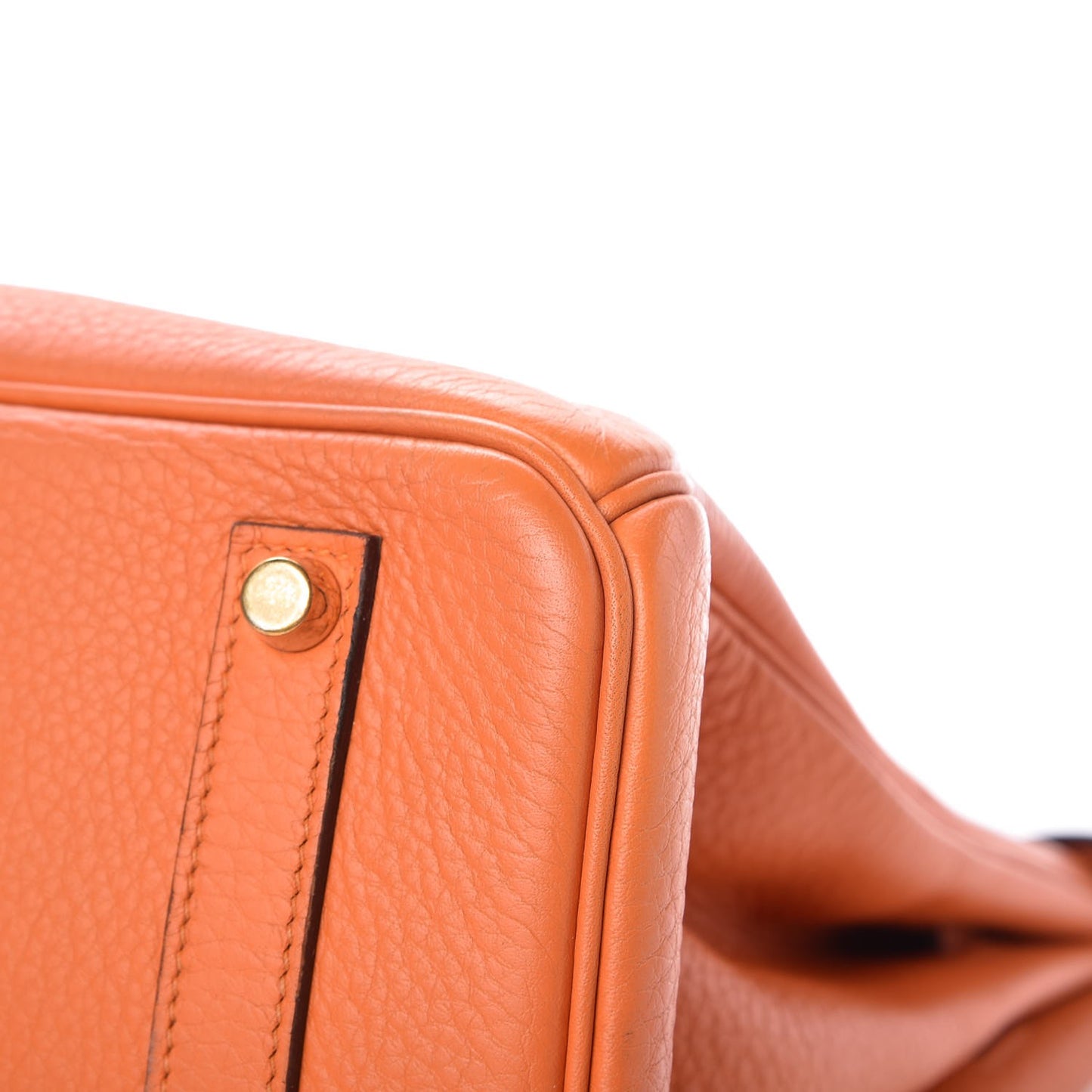 Togo Birkin 35 Orange