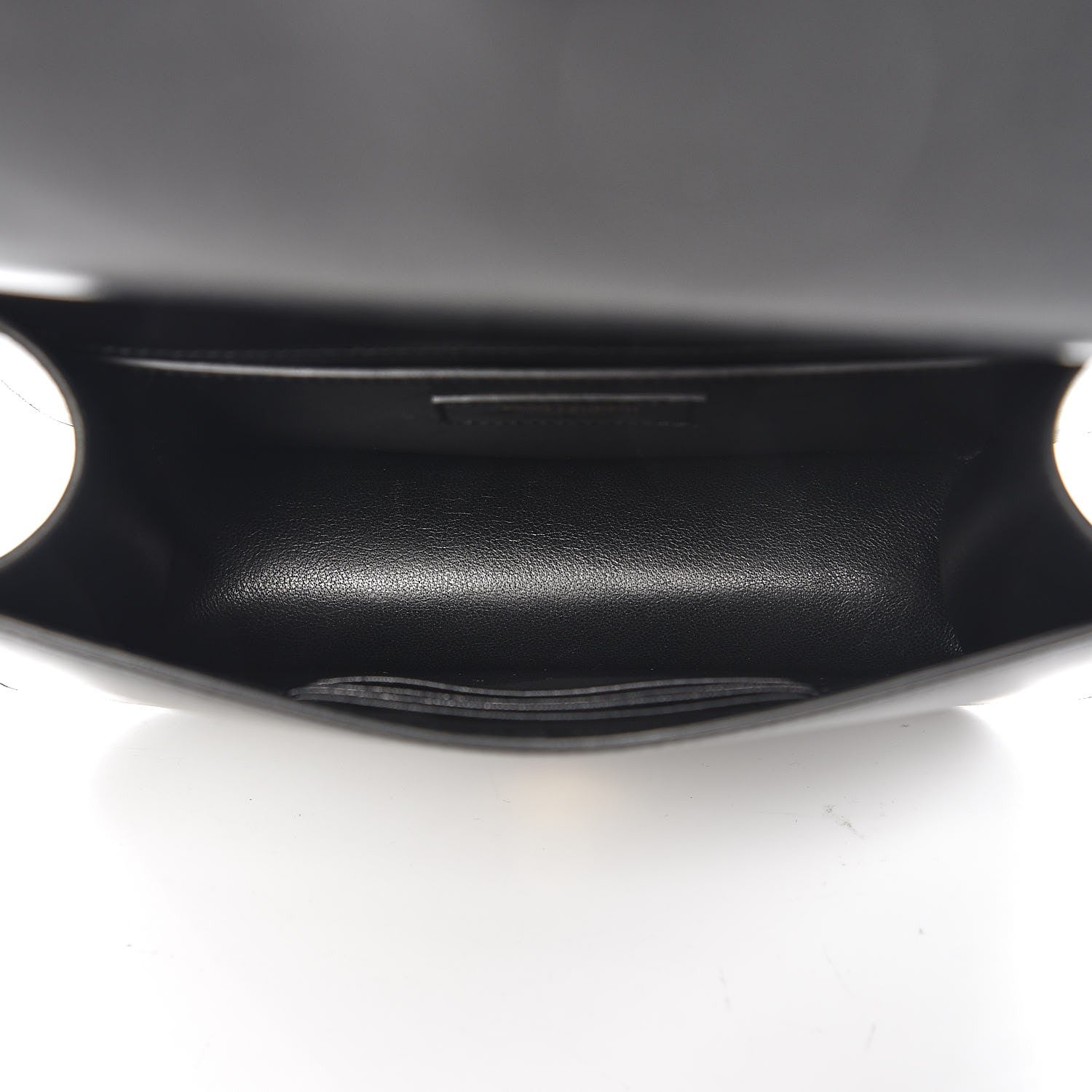 Saint Laurent Smooth Calfskin Small Spontini Saddle Bag Black 5 of 6