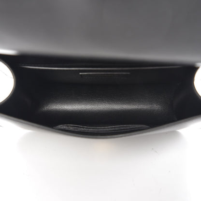 Saint Laurent Smooth Calfskin Small Spontini Saddle Bag Black 5 of 6