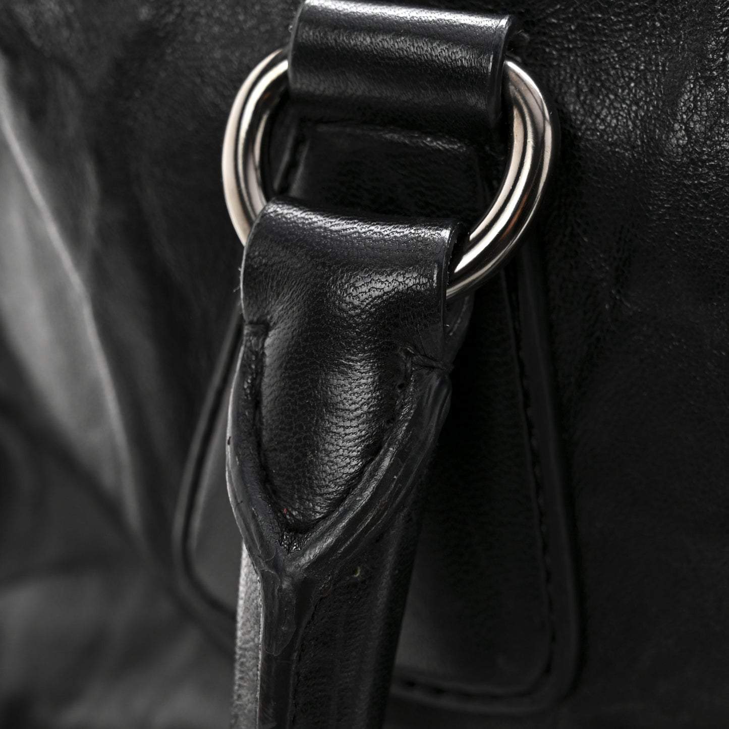 Nappa Antique Bowler Black