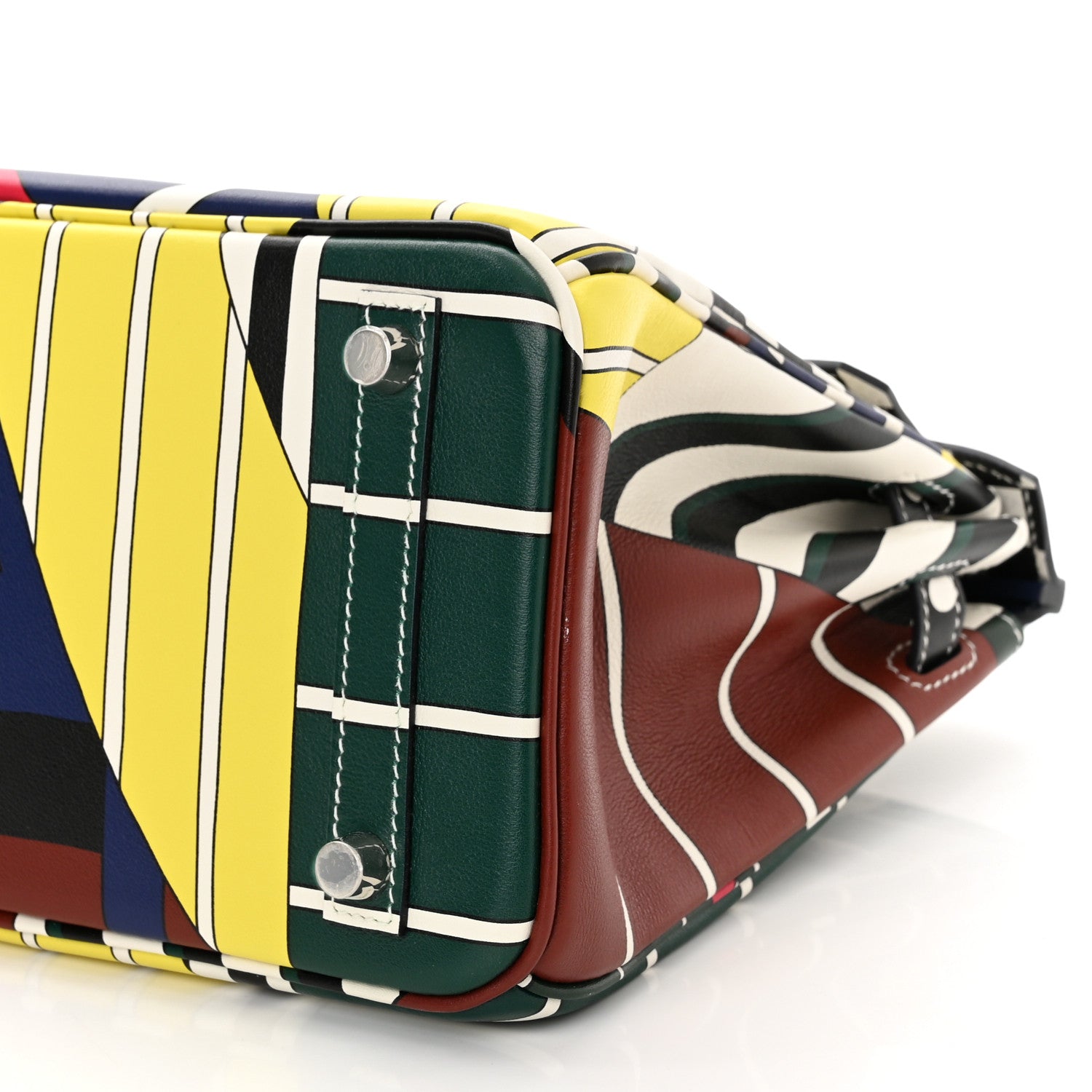 Hermes Swift One Two Three And Away We Go Birkin 25 Multicolor 10 of 11