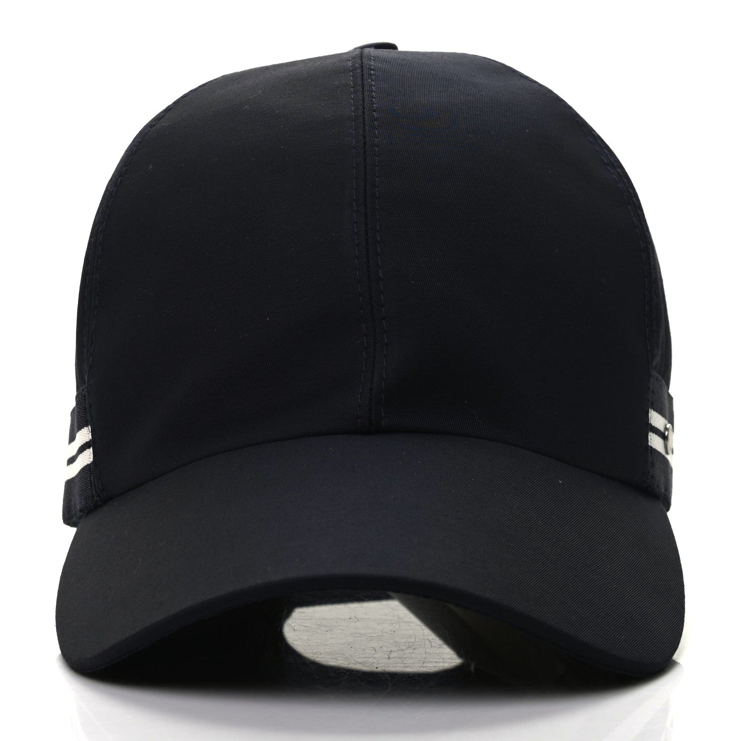Hermes Gabardine Cotton Riley Sport Cap 58 Marine 3 of 7