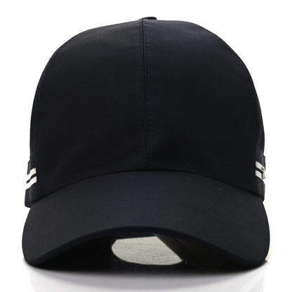 Hermes Gabardine Cotton Riley Sport Cap 58 Marine 3 of 7