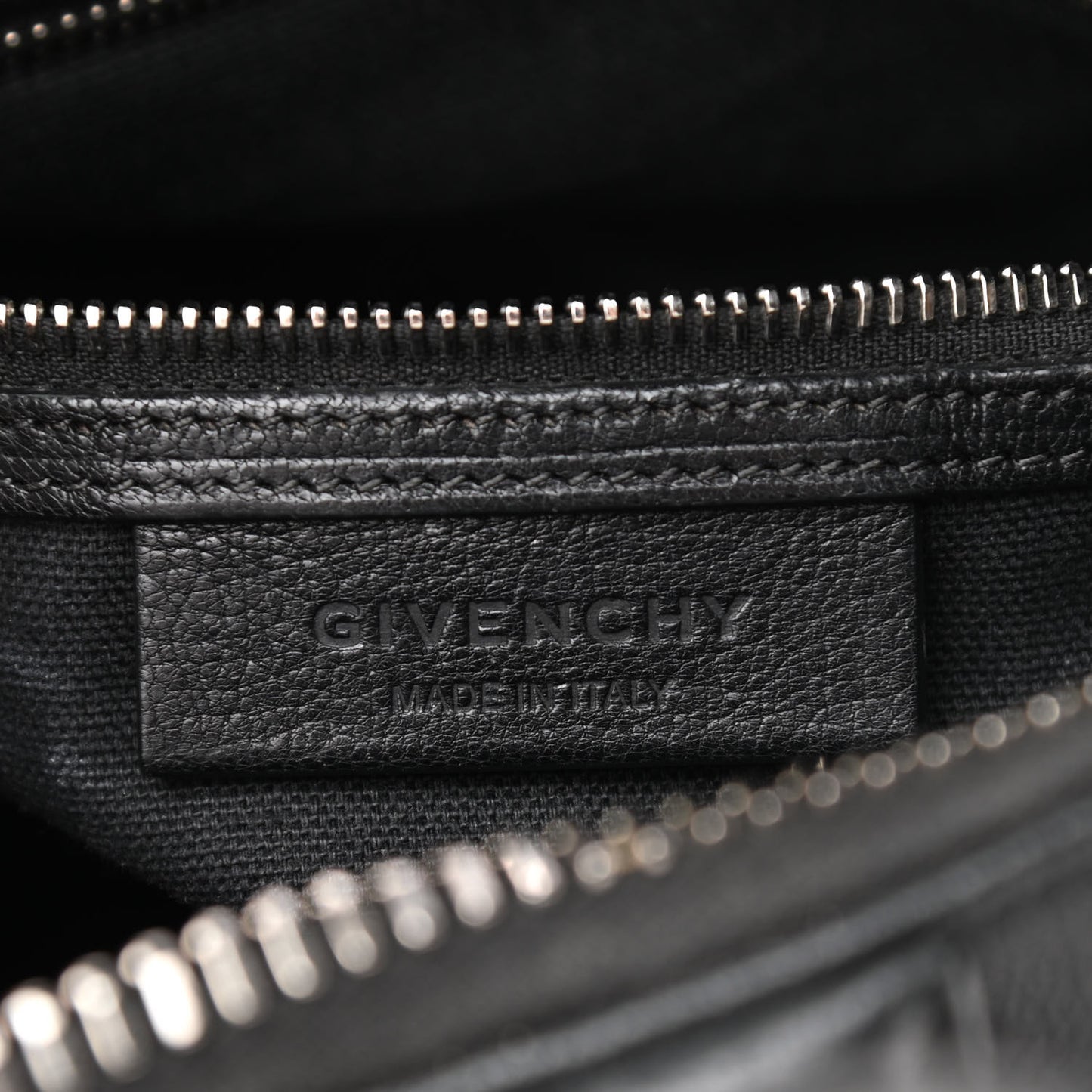 Sugar Goatskin Mini Antigona Black