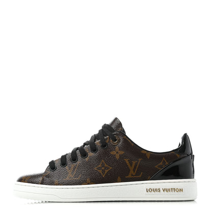 Louis Vuitton Patent Monogram Frontrow Sneakers 35 1 of 6
