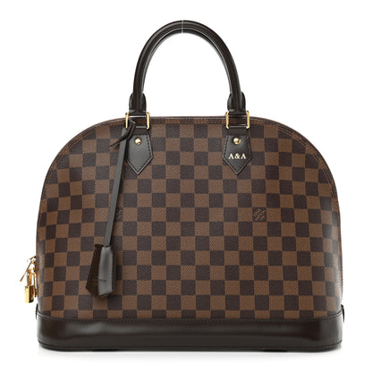 Louis Vuitton Damier Ebene Alma MM 1 of 12