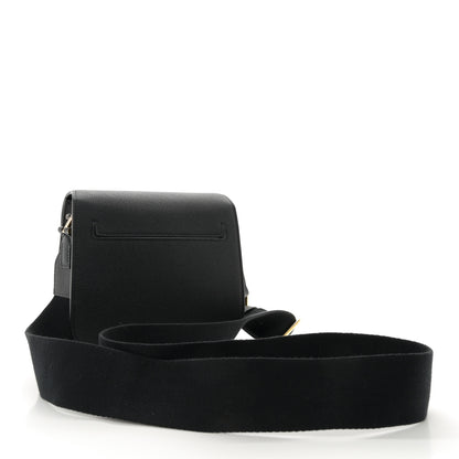Tom Ford Grained Calfskin Mini T Clasp Tara Crossbody Bag Graphite 3 of 10