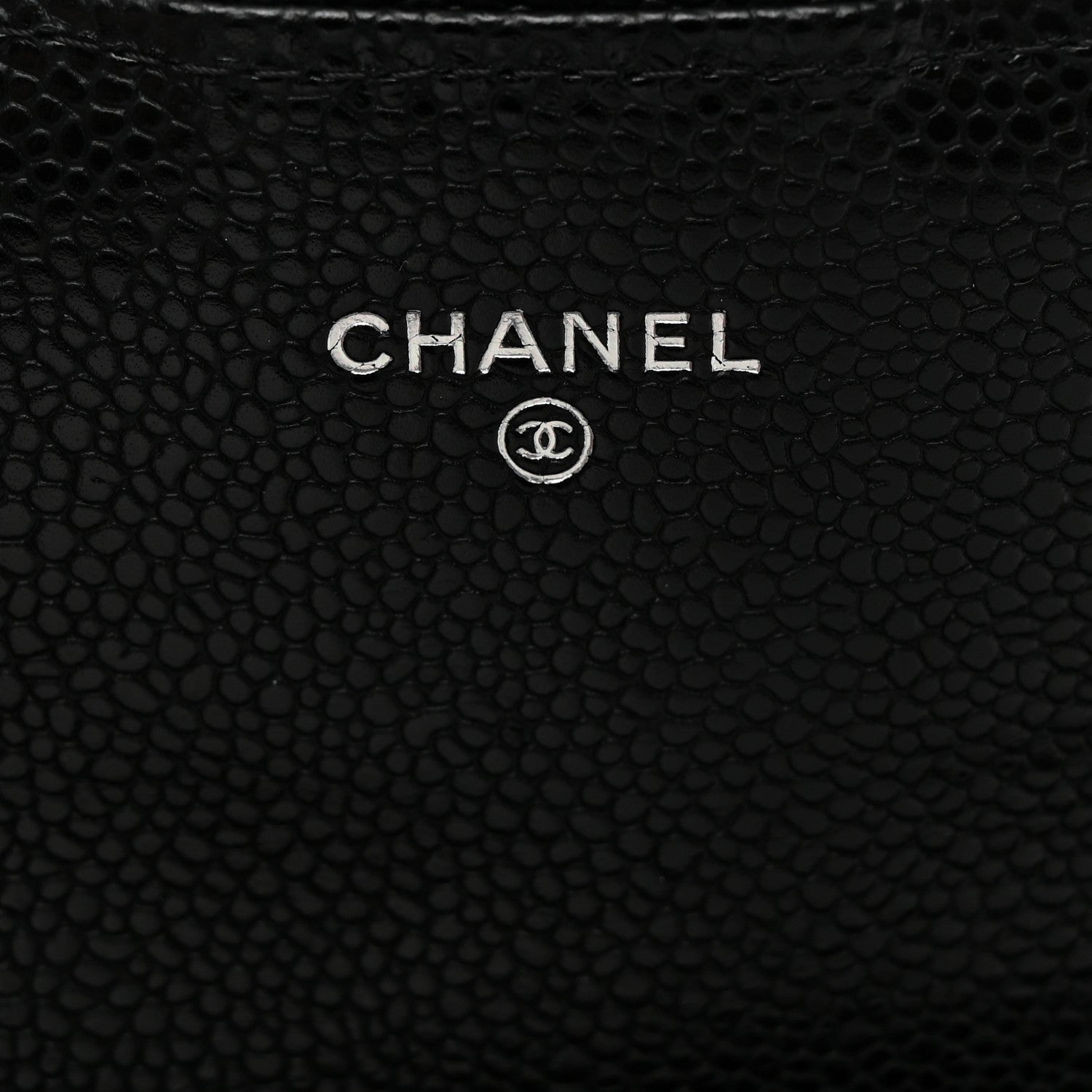 Chanel Caviar Quilted Large Gusset Flap Wallet Black 6 of 8
