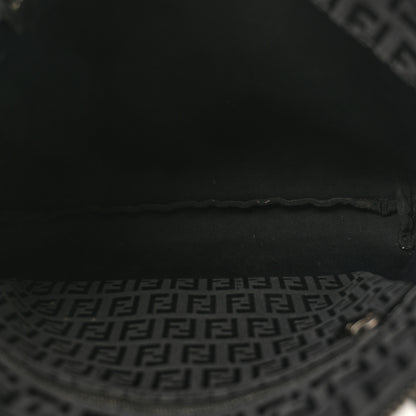 Fendi Zucchino Small Roll Tote Black 5 of 14