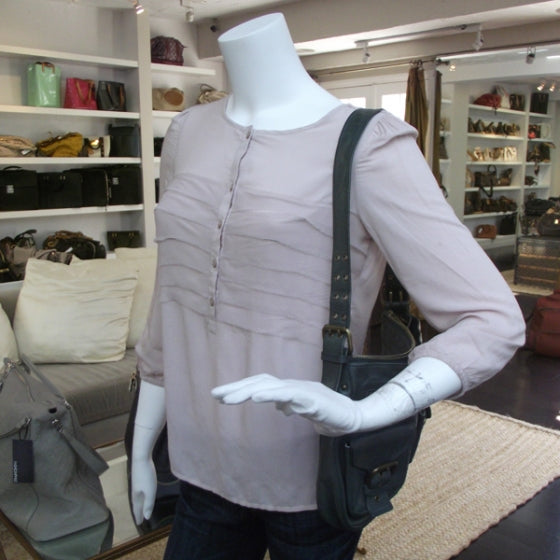 Leather Sofia Dark Green