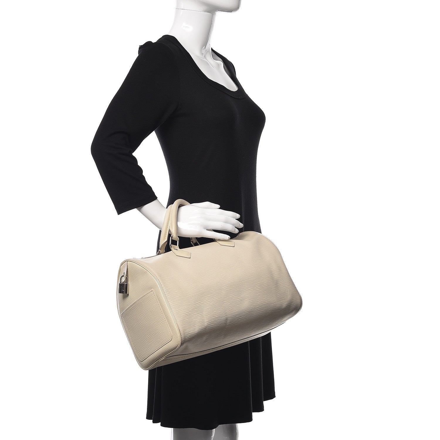 Louis Vuitton Epi Speedy 30 Ivory 2 of 19