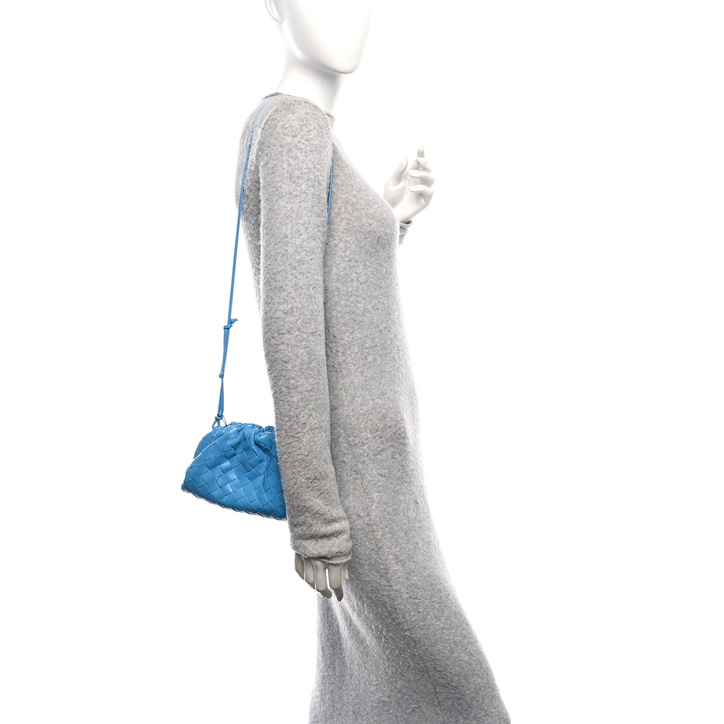 Nappa Intrecciato The Mini Pouch Swimming Pool
