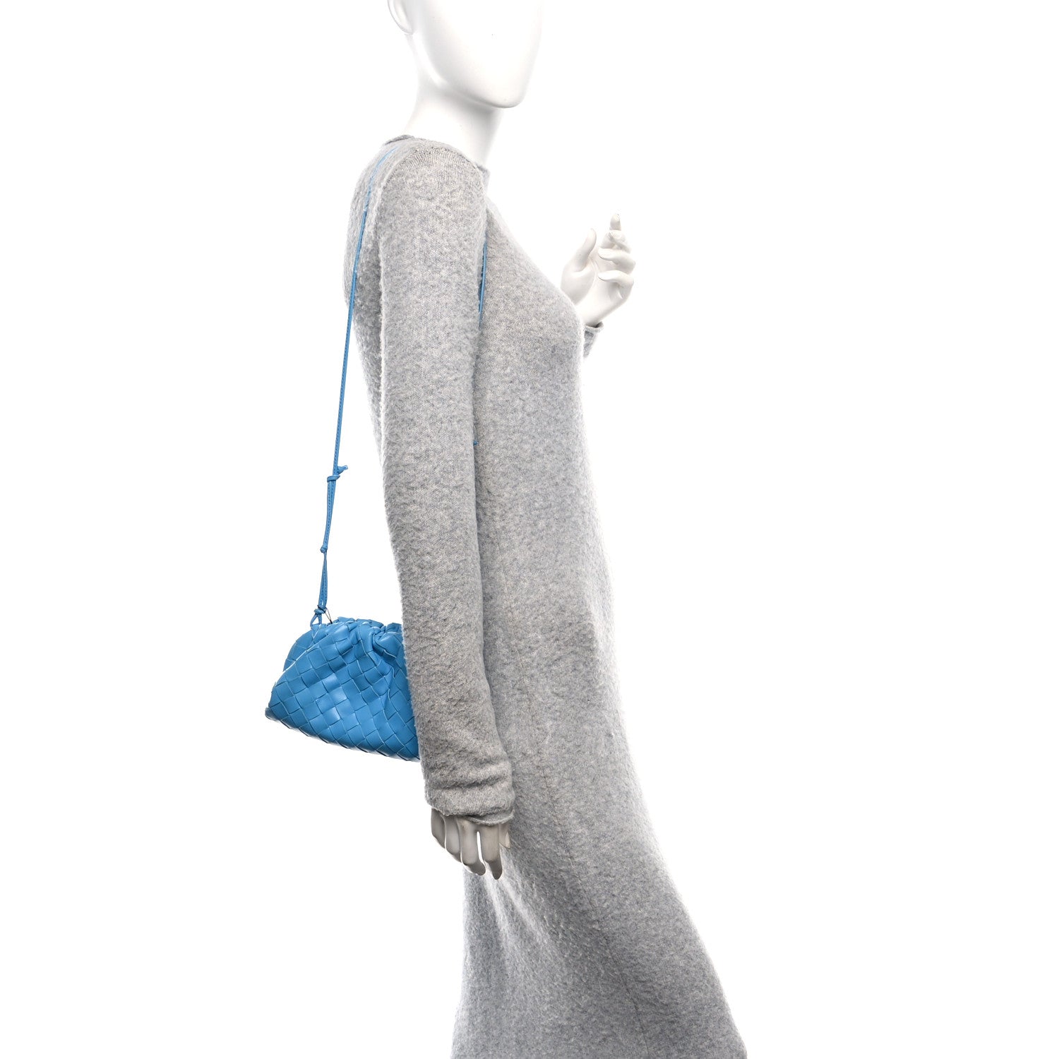Bottega Veneta Nappa Intrecciato The Mini Pouch Swimming Pool 2 of 10