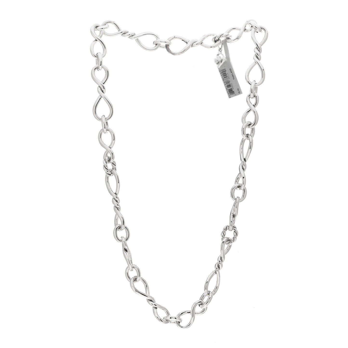 Sterling Silver Continuance Chain Necklace