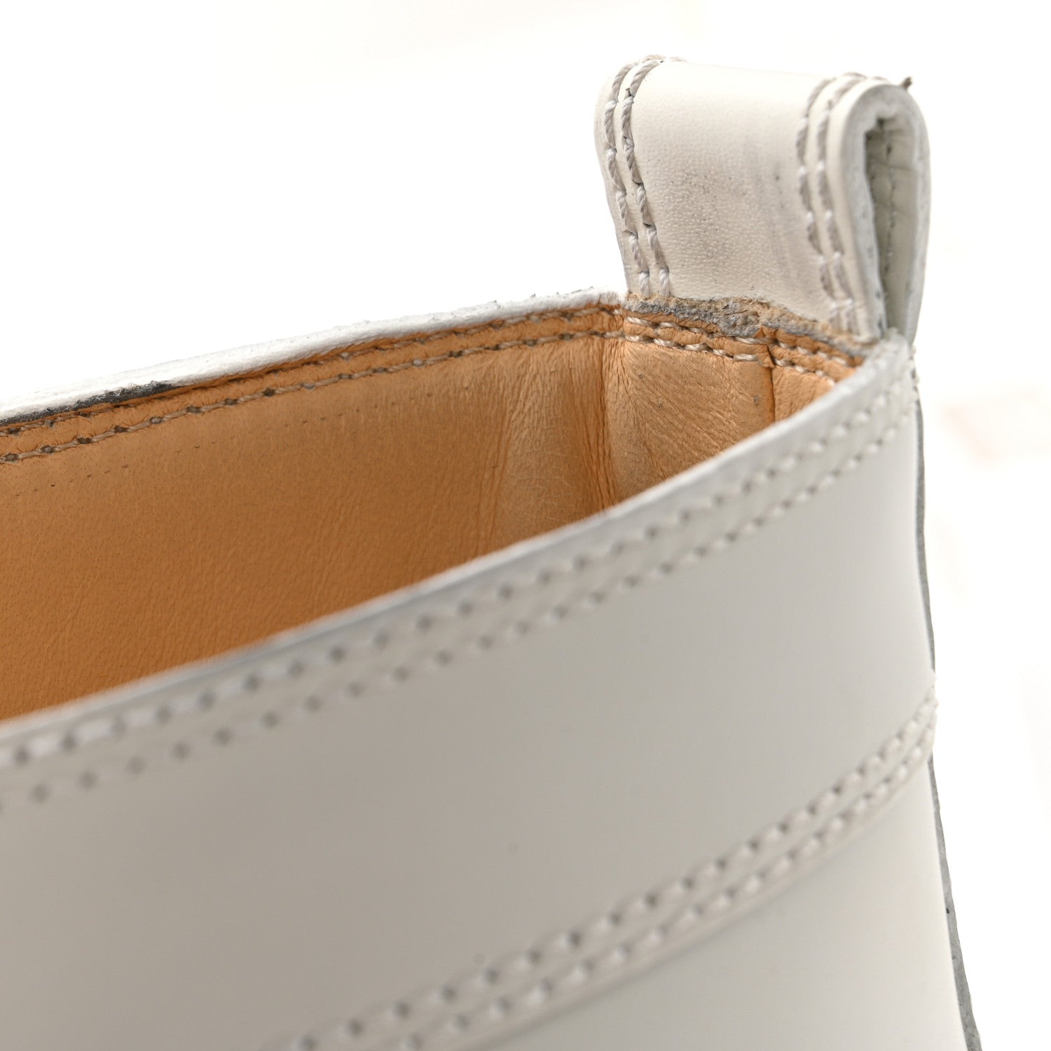 Christian Louboutin Calfskin Mens Louis High Top Sneakers 42 White 12 of 13