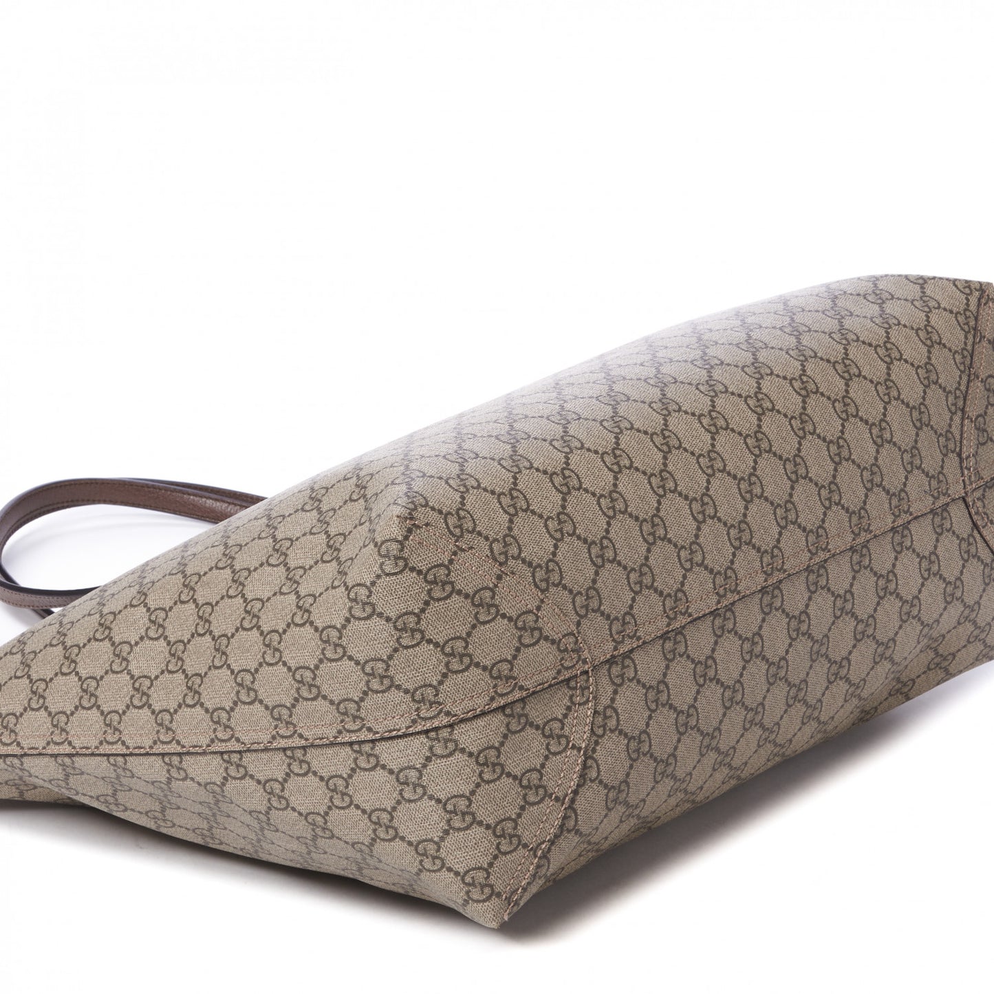 GG Supreme Monogram Medium Ophidia Shopping Tote Ebony