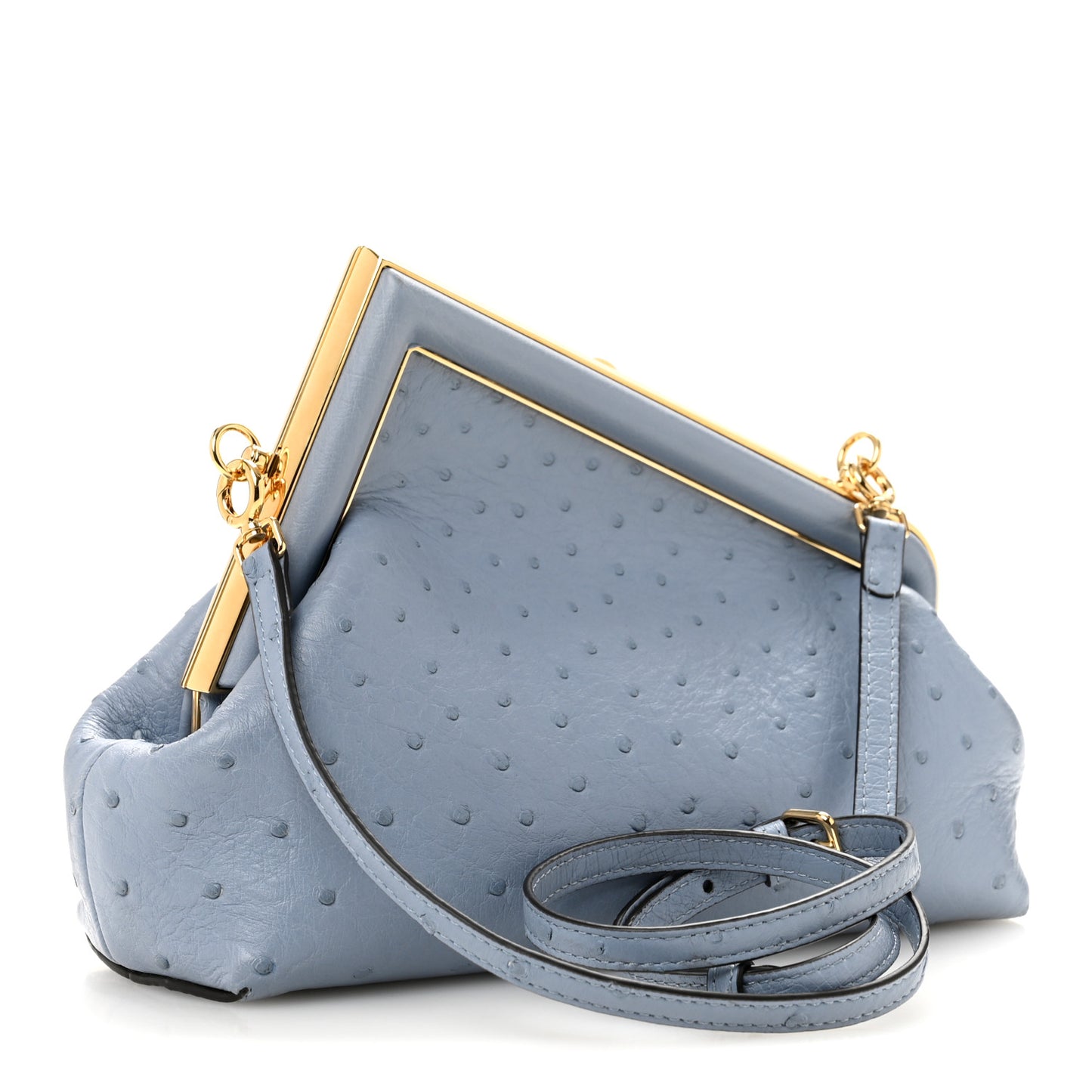 Ostrich Small Fendi First Baby Boy